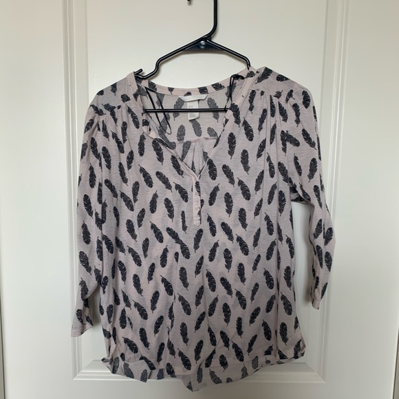 H&M feather too long sleeve - Picture 1 of 5
